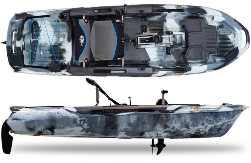 3WATERS KAYAKS Big Fish 103 pedal drive