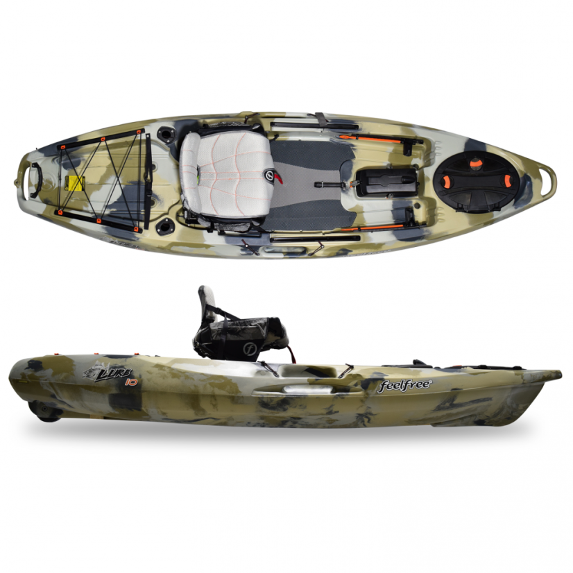 Feel Free Lure 10 V2 - Barva: Ocean Camo