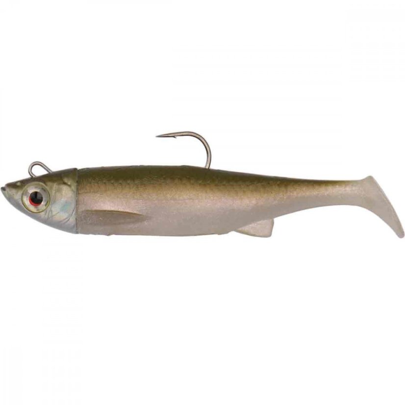 3D TPE Minnow 10 cm 23 g Green Silver