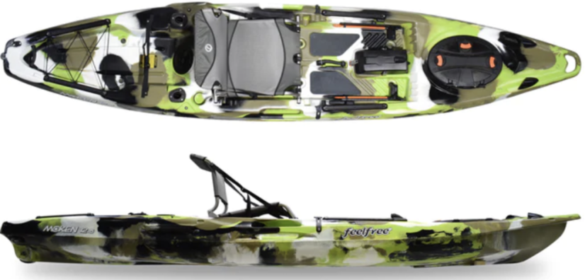 Feel Free MOKEN 12.5 PDL - Barva: Lime Camo