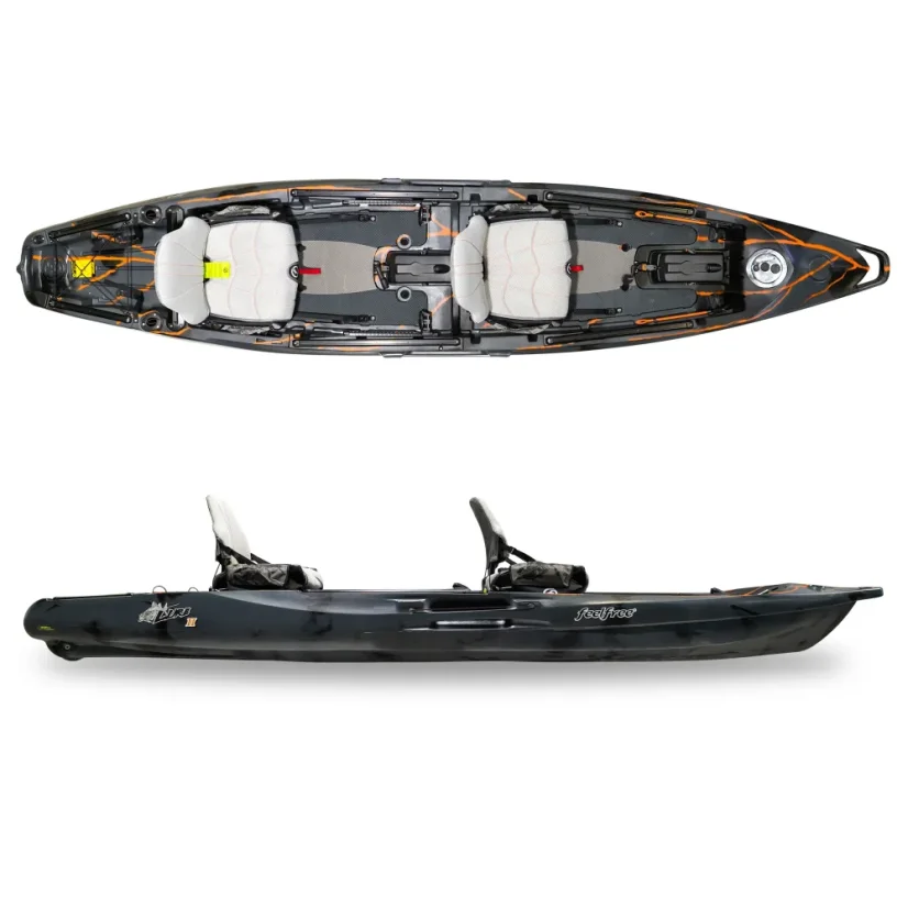 Feel Free Lure Tandem - Barva: Winter Camo