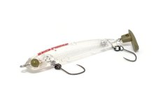 HMKL DYING MINNOW 53 CLEAR/PELLET TAIL