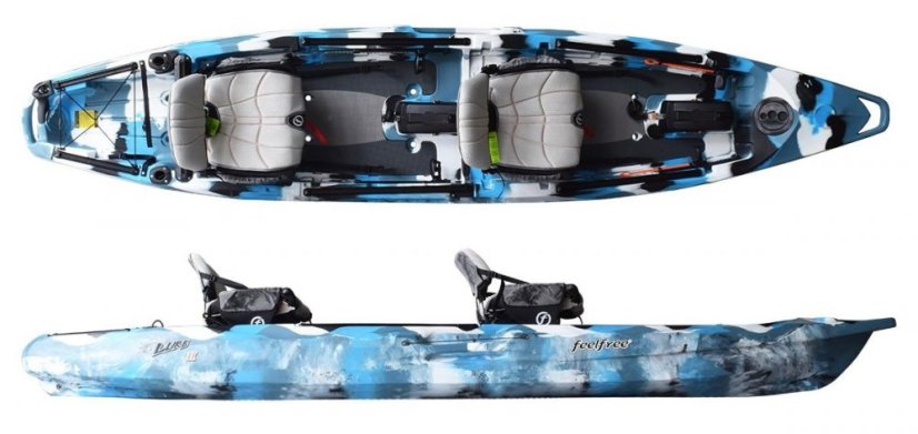 Feel Free Lure Tandem - Barva: Winter Camo