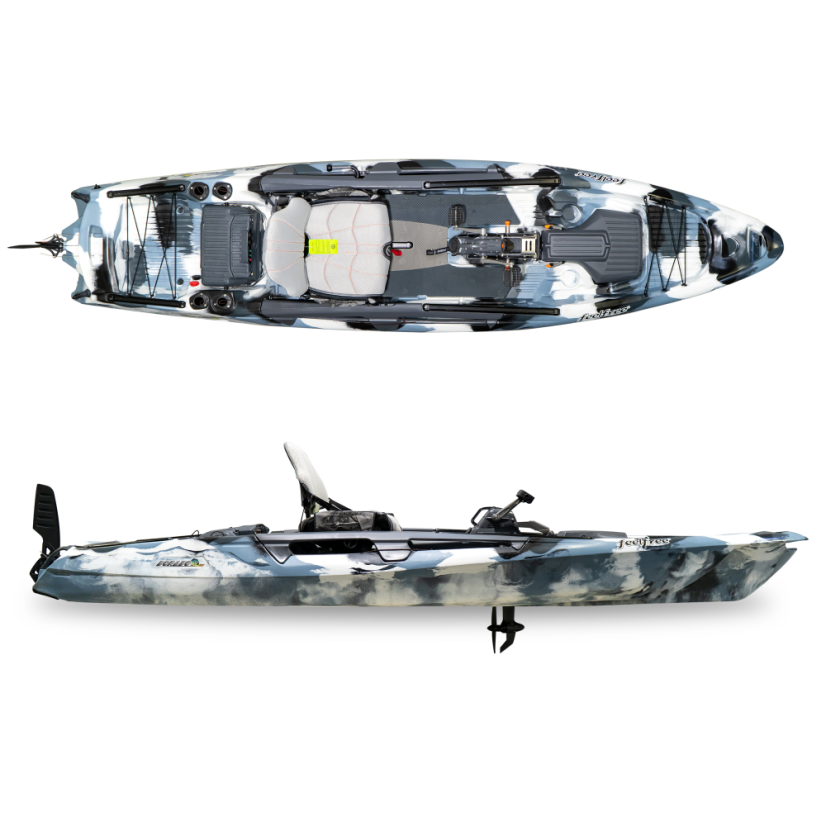 Feel Free Dorado 125 V2 + Overdrive - Barva: Ocean Camo