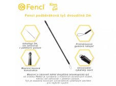 Fencl podběráková tyč dvoudílná, 2 metry s univerzálním závitem pro všechny hlavy