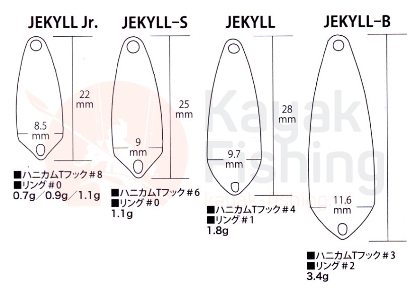 Rodio Craft JEKYLL JR 0,9 g #94 2019 Saotome Color