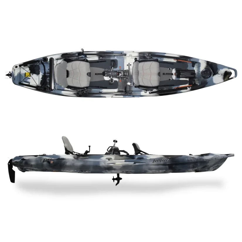 Feel Free Lure Tandem + Overdrive - Barva: Lime Camo