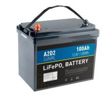 A2D2 baterie LiFePO4 12,8V 100Ah M8 (REPT cells)