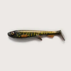 Wolfcreek Shad 20 cm Green Motoroil Pike