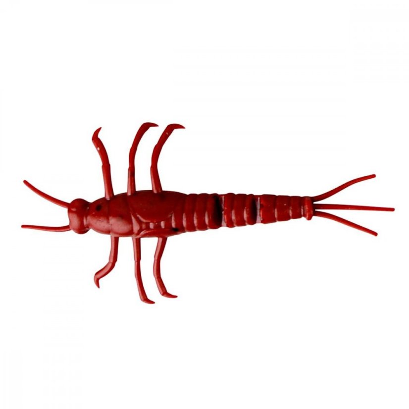 3D LB PVC Mayfly 50 mm Red 8 ks