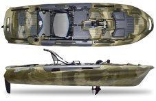 3WATERS KAYAKS Big Fish 108 pedal drive