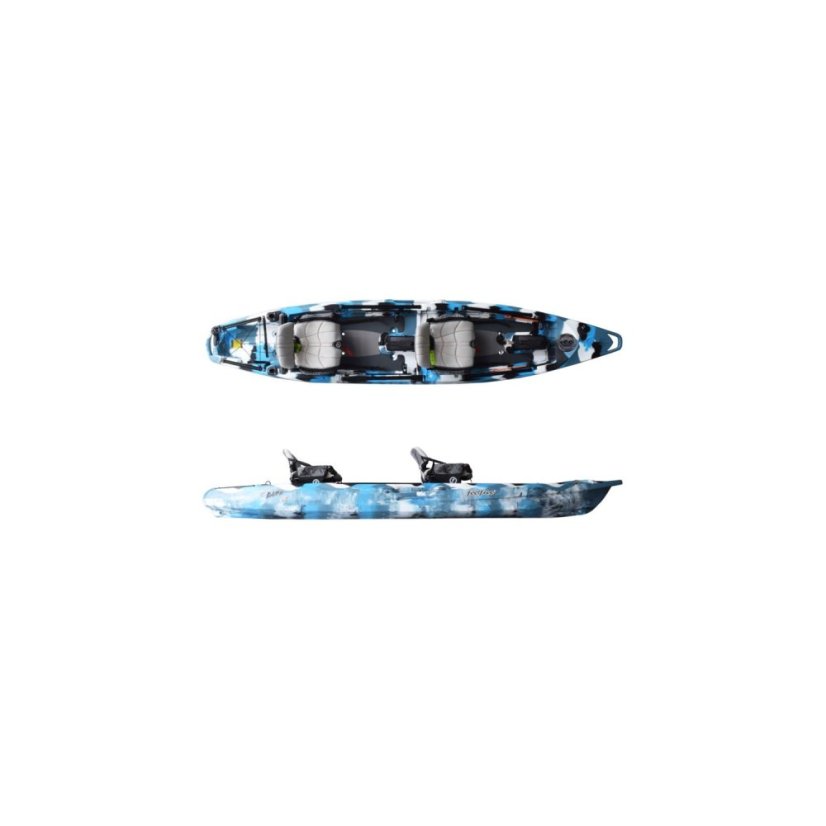 Feel Free Lure Tandem - Barva: Winter Camo