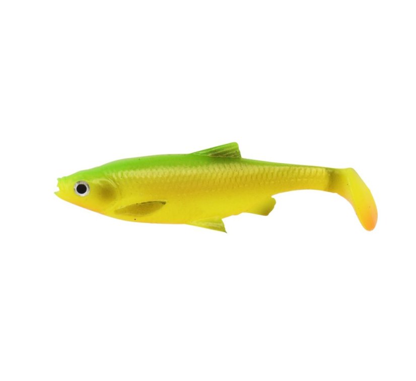 3D LB Roach Paddletail 12.5 cm 22 g 2 ks - Firetiger