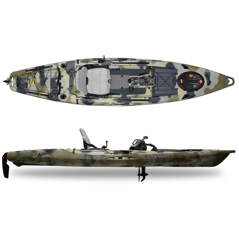 Feel Free Lure 13.5 V2 + Overdrive - Barva: Lime Camo
